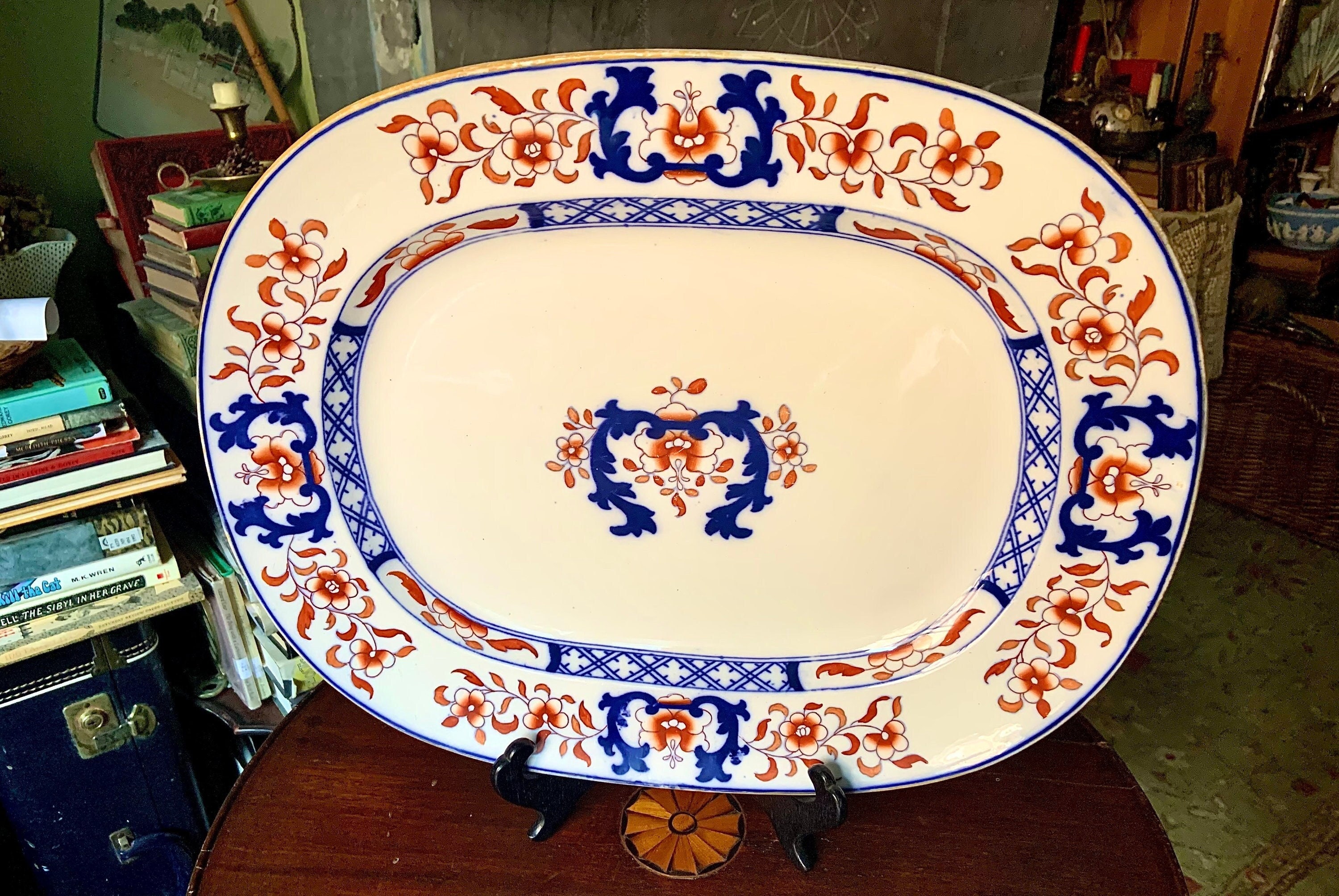 Minton Lyre Plate - Etsy