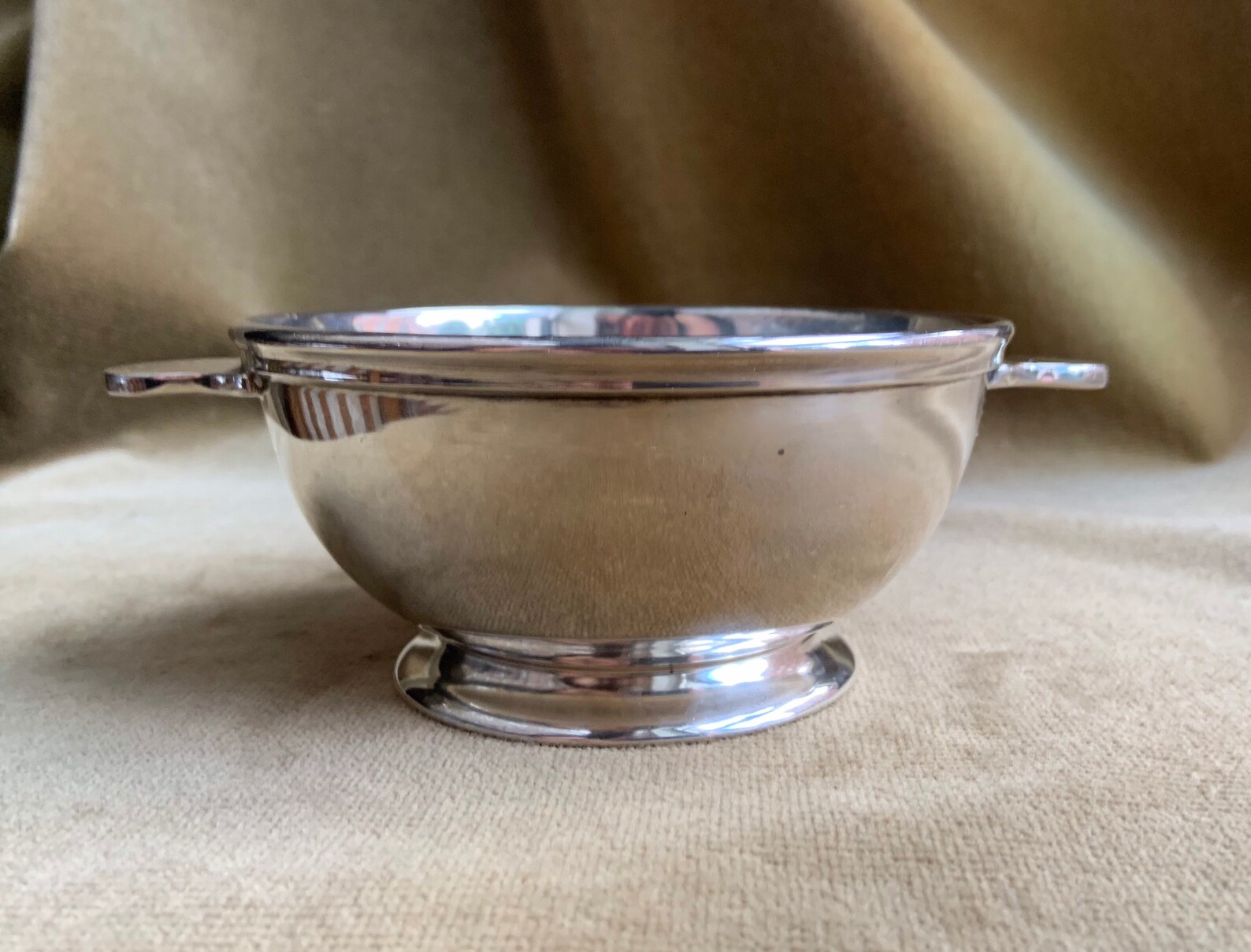 Vintage Reed & Barton Silver Soldered Bowl with Handles Etsy