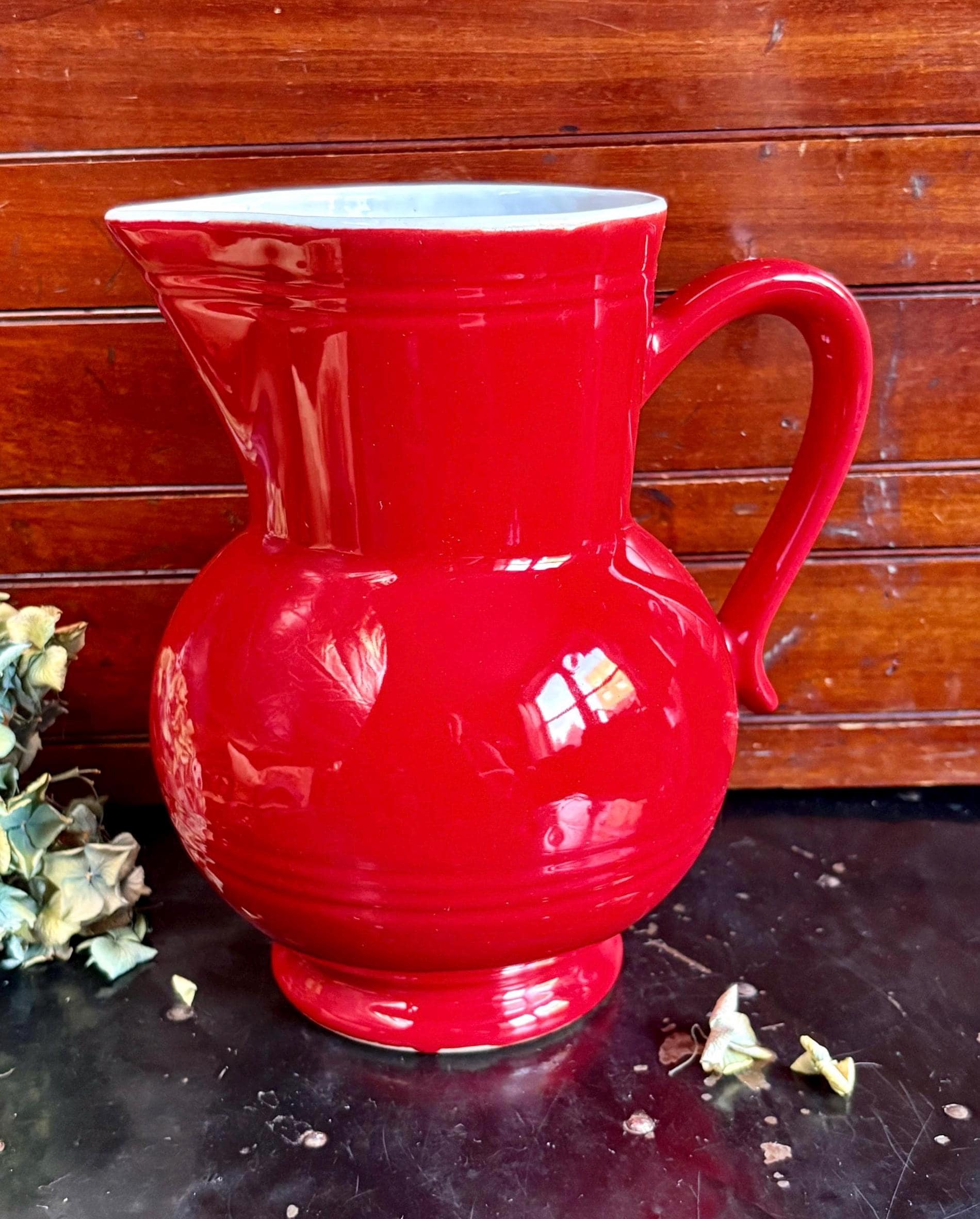 Emile Henry Pitcher French - Etsy