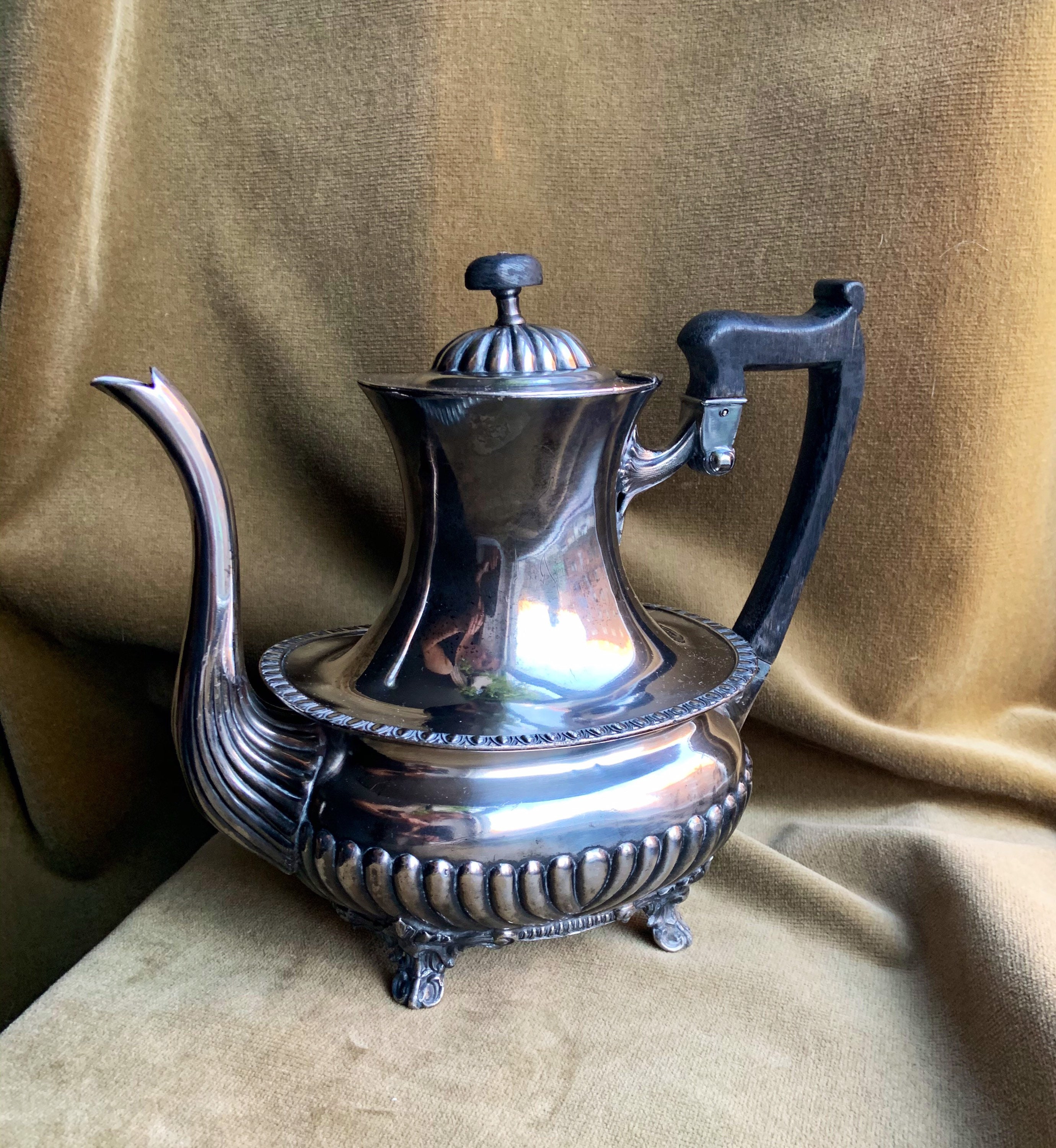 Vintage Silver Plated Teapot by Sturges Bladdon & Middletown Etsy