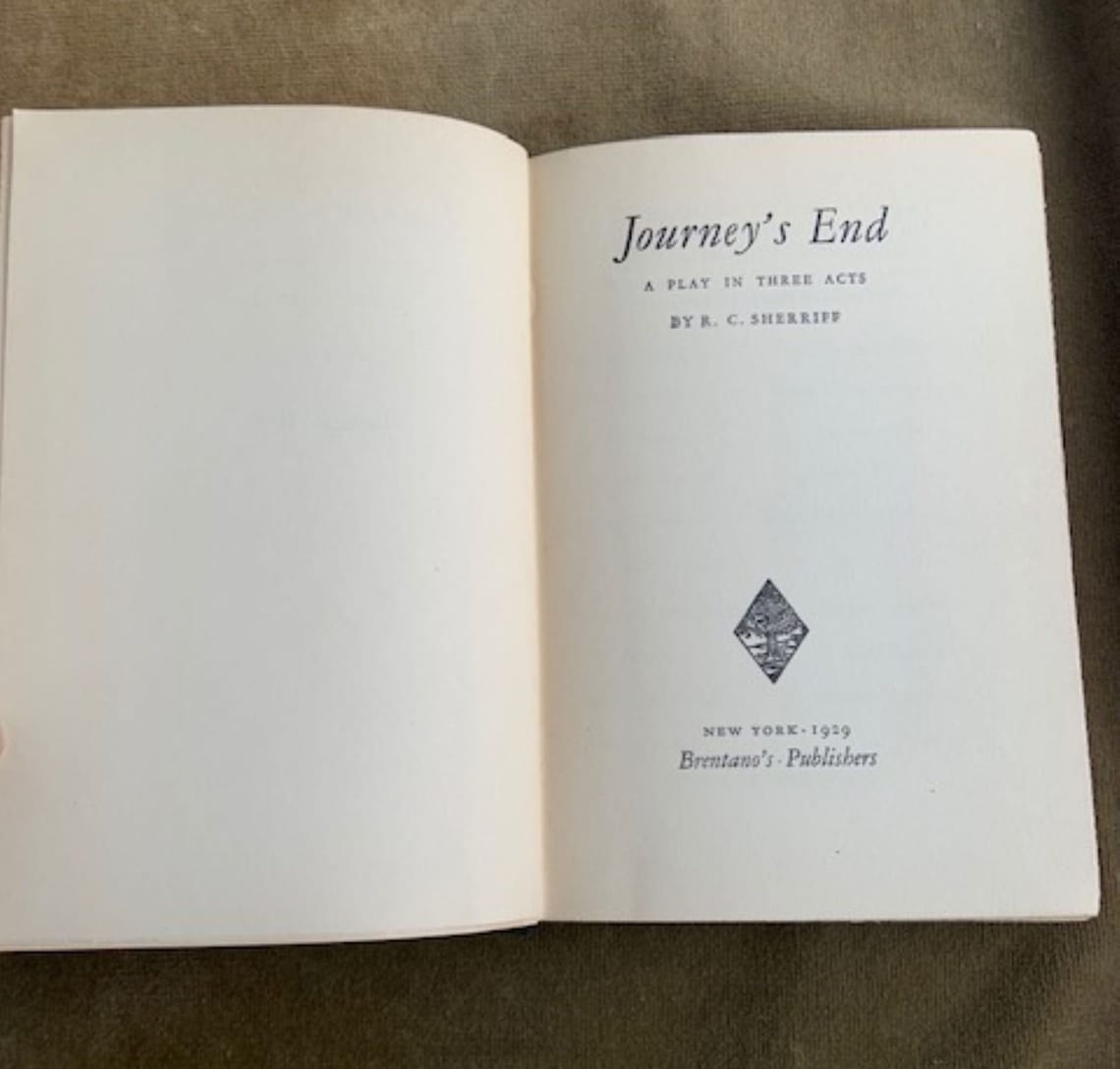 journey's end by rc sherriff summary