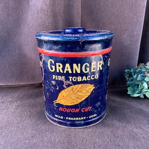 Vintage Granger Pipe Tobacco Tin