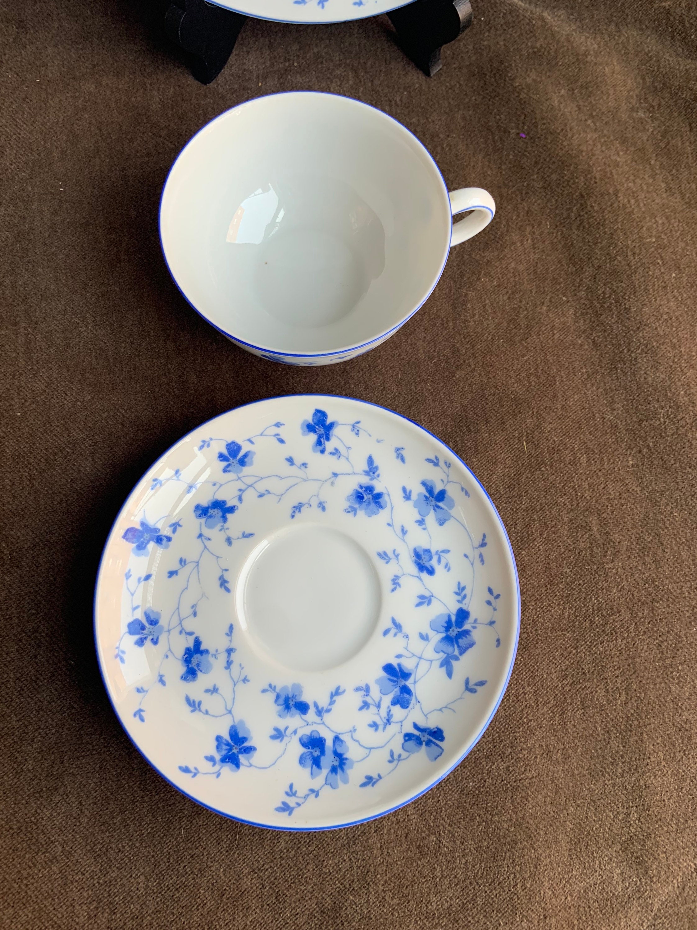 Arzberg Porzellanfabrik Bayern Blue Flowers 3 Piece Set /old Mark - Etsy