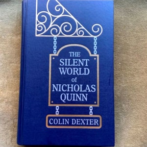 Vintage The Silent World of Nicholas Quinn by Colin Dexter 1977