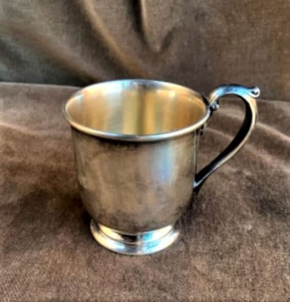 Vintage Reed & Barton Silver Plated Baby Cup Vintage Reed & Barton Silver Plated Baby Cup