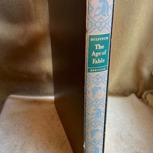 Vintage The Age of Fable by Thomas Blufinch 1958
