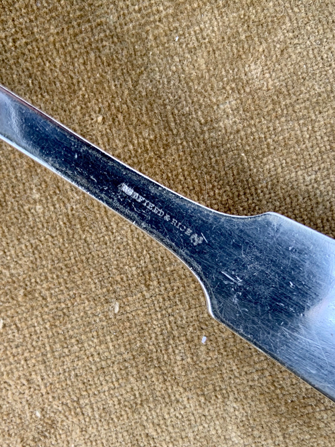 Vintage Redfield & Rice Silverplate Large Soup Tureen Ladle Etsy