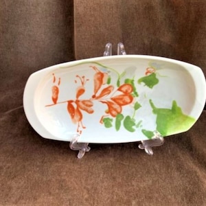 Vintage B & Co  Limoges France L. Bernardaud Small Oval Serving Dish