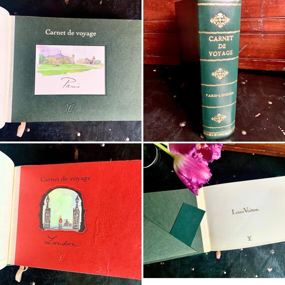 Carnet De Voyage/paris-london/louis Vuitton - Etsy