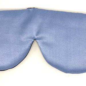 Hand Made Silk Sleep Mask, 100% Pure Real Mulberry Silk Satin Eye Mask, Soft Eye Cover, Silk Blindfold, Organic Eyeshade image 9