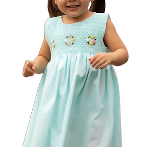 Blue Angel Hand Smocked Dress