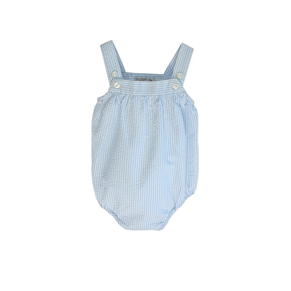 Body Bébé Bubble Baby Romper en Coton Seersucker