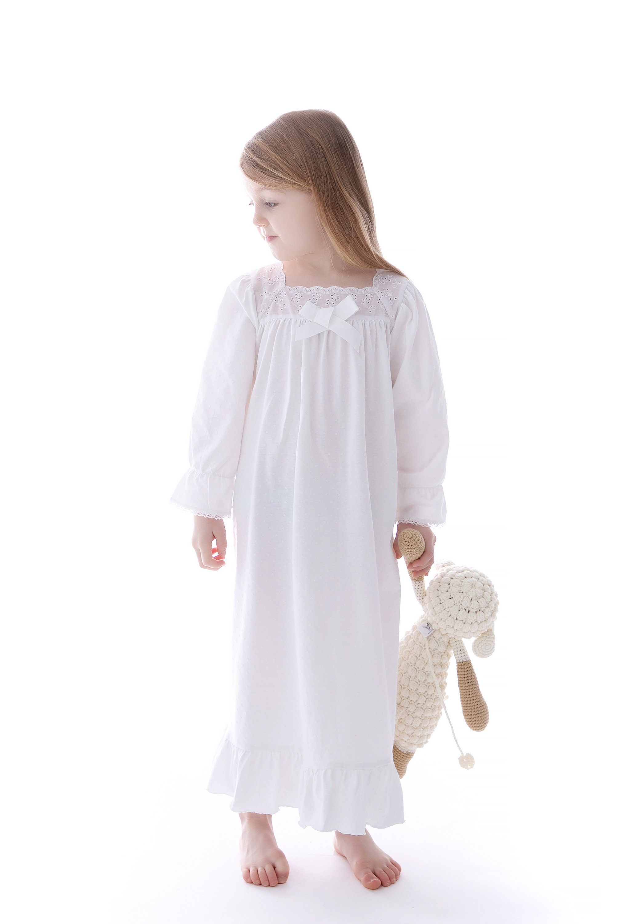 Girls Nightgown Toddler Sleep Dress Princess Nightwear for | Etsy