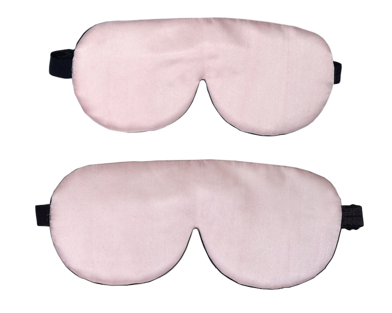 Hand Made Silk Sleep Mask, 100% Pure Real Mulberry Silk Satin Eye Mask, Soft Eye Cover, Silk Blindfold, Organic Eyeshade image 5