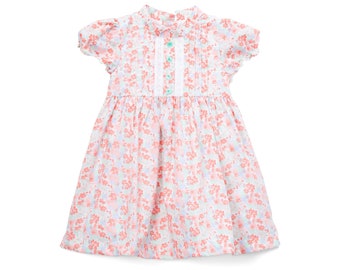 Toddler Girls Fancy Lace Flower Dress Cotton Casual A-Line Party Dress