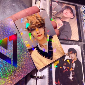 Tarjetas fotográficas holográficas de K-Pop