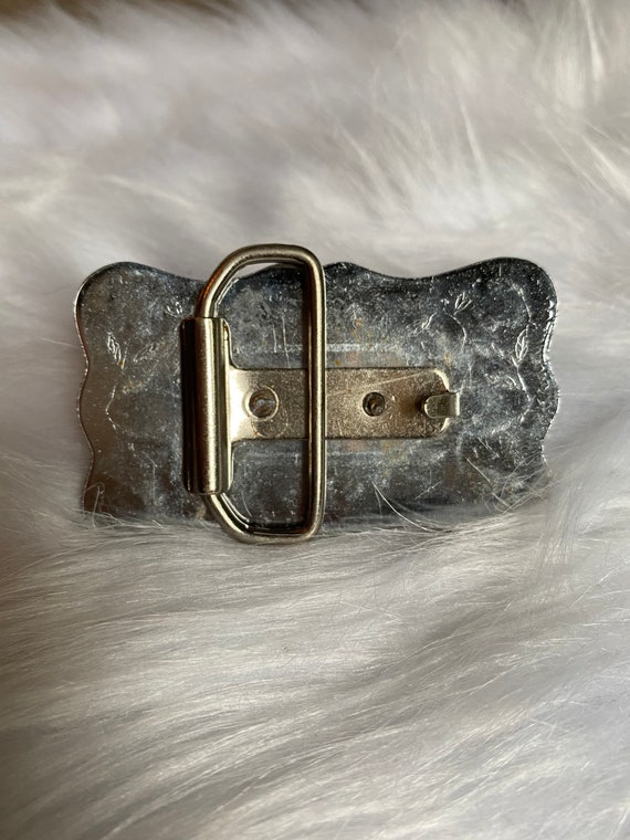 Vintage Horseshoe | Horse | Equestrian Belt Buckl… - image 3