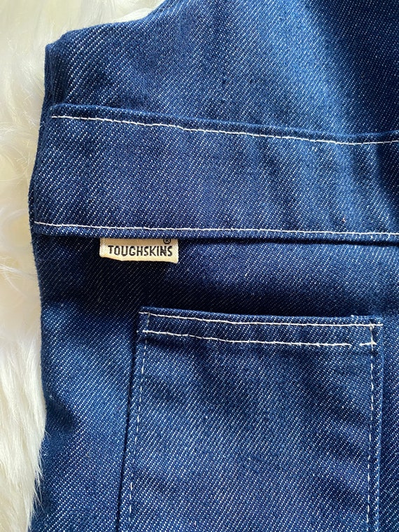 Vintage Infant Denim Overalls | Sears Toughskins … - image 3