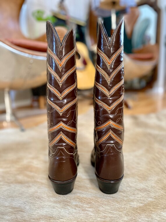 Vintage Tony Lama Western Boots | Women’s 6 Narro… - image 4