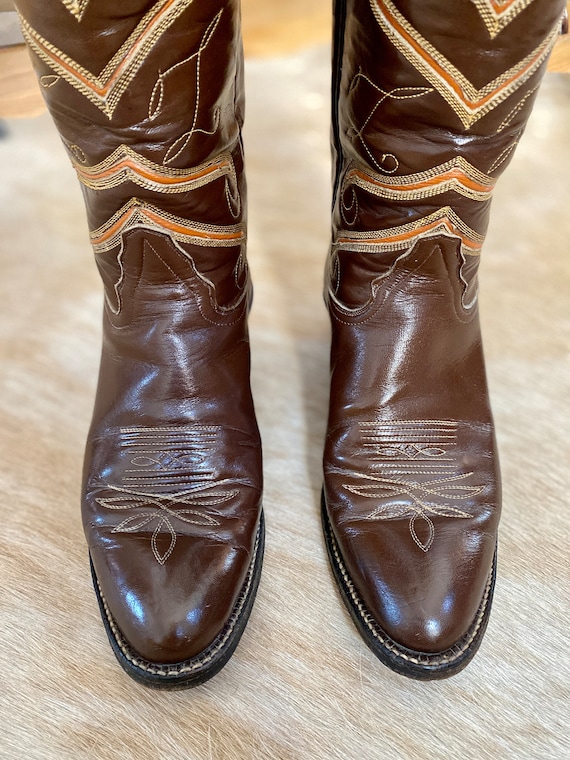 Vintage Tony Lama Western Boots | Women’s 6 Narro… - image 3