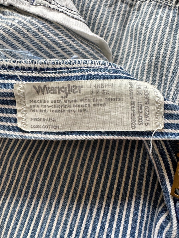 Vintage Wrangler Striped Jeans, High Waist, Weste… - image 4