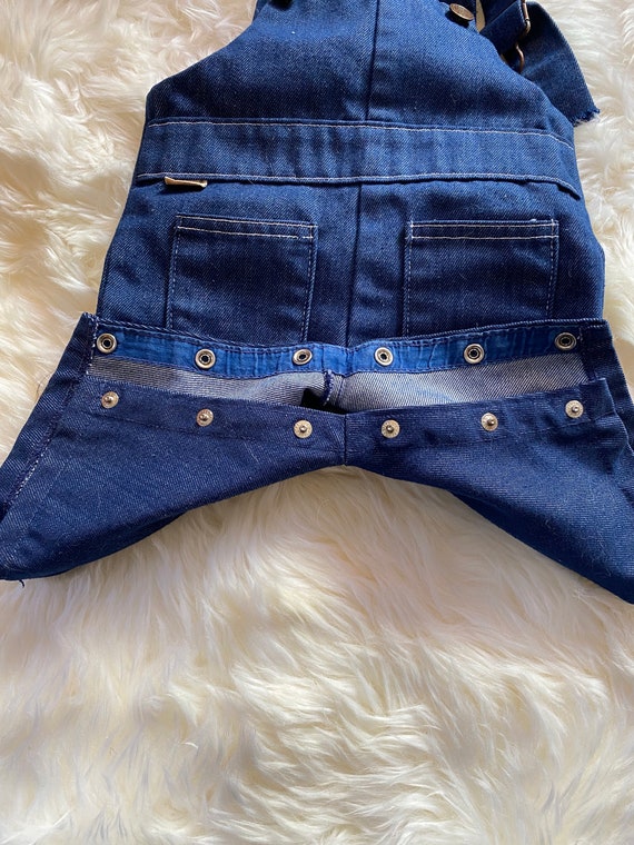 Vintage Infant Denim Overalls | Sears Toughskins … - image 7