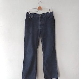 1990's gray corduroy pants / trousers