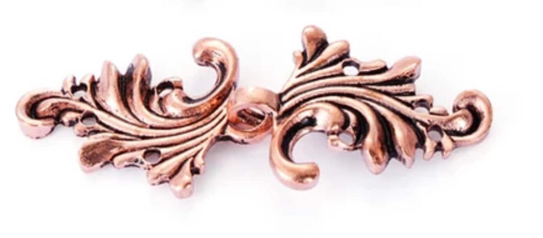 Stylebest Lot De 2/4 Pinces Vintage Pour Pull, Châle, Châle, Cape, Cardigan, Robe, Chemise Pour Fille Et Femme, Zinc