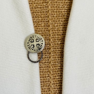 Eyeglass holder Sunglasses holder Badge holder Sweater Clip Badge holders Nurse ID pin holder Mini Jewelry Gifts for Her Gift by Fabulici