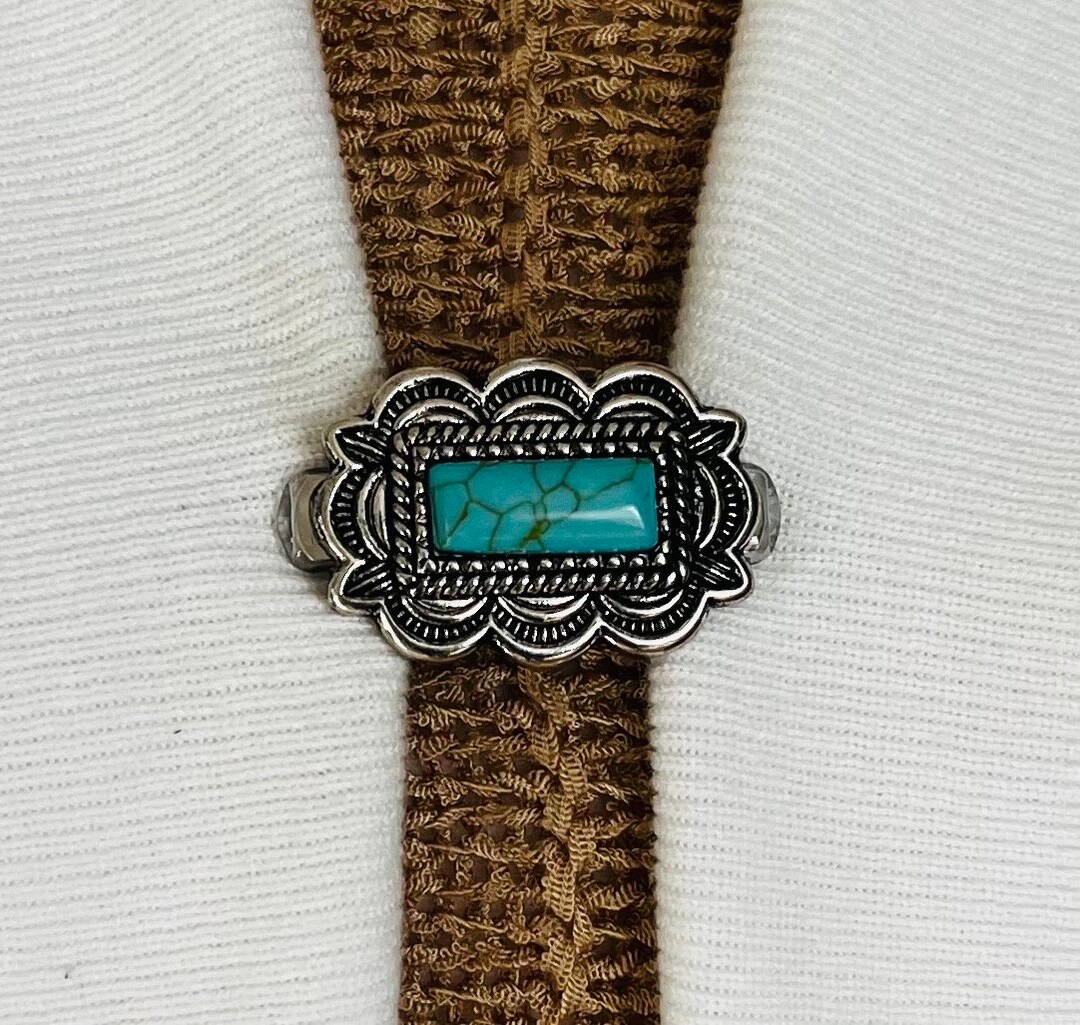 Sweater Clips Turquoise Celtic Sweater Clip for Cardigans Southwestern ...