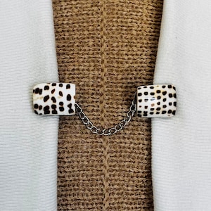 Sweater Clips Minimalist Chain Cardigan Vintage Sweater Clip Fashion Jewelry Gifts Gift for Her by Fabulici