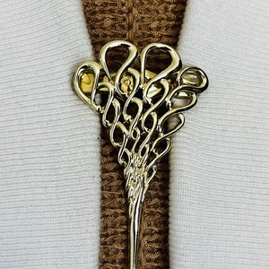 Sweater Clips Golden Vintage Cardigan Clasp Minimalist Sweater Clip Kimono Jewelry Gift Gifts for Her by Fabulici