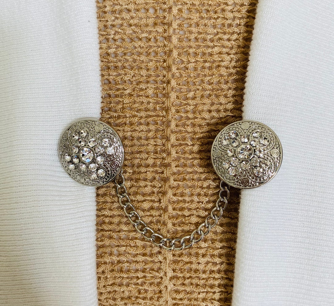 Sweater Clip,Vintage for Women,Shawl Clips Holder,Sweater Guard