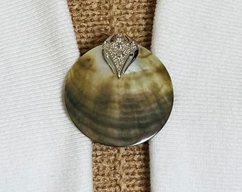 Sweater Clips Mother of Pearl Sea Shell Cardigan Clasp Sweater Clip Sweater Guard Shawl Pin Jewelry Gift for Mom Gifts for Her