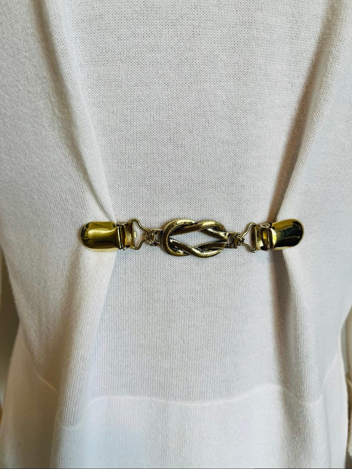 9x Cinch Clips Set - Cardigan Clips Für Kleidung In 5 Farben