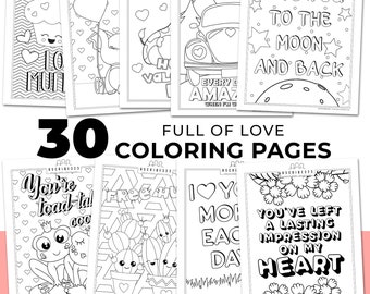 Xoxo Coloring Pages Etsy Xoxo Coloring Pages Etsy
