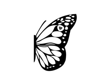 Download Free Half Heart Svg Etsy SVG Cut Files