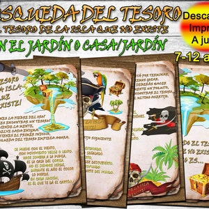 Caça ao tesouro para crianças, com certeza para imprimir, jogos para festas e aniversários, caça ao tesouro em PDF ao ar livre