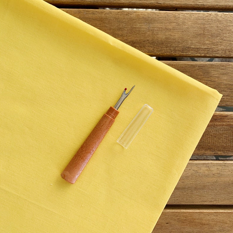 Seam Ripper Ripper Tool Wooden Looking Plastic Sharp Etsy