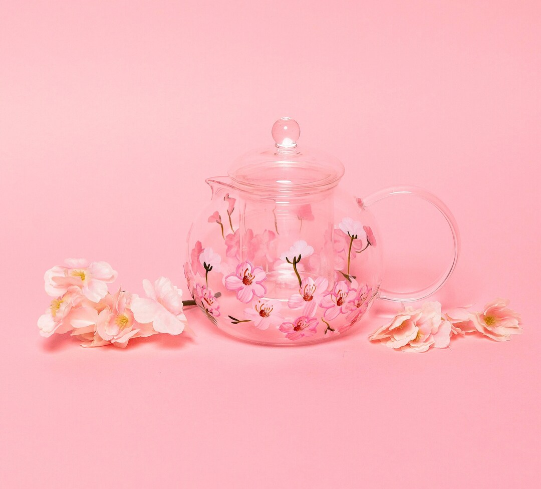 Tea Set for Adults Pink Teapot Tea Sets Vintage Tea Set English Tea