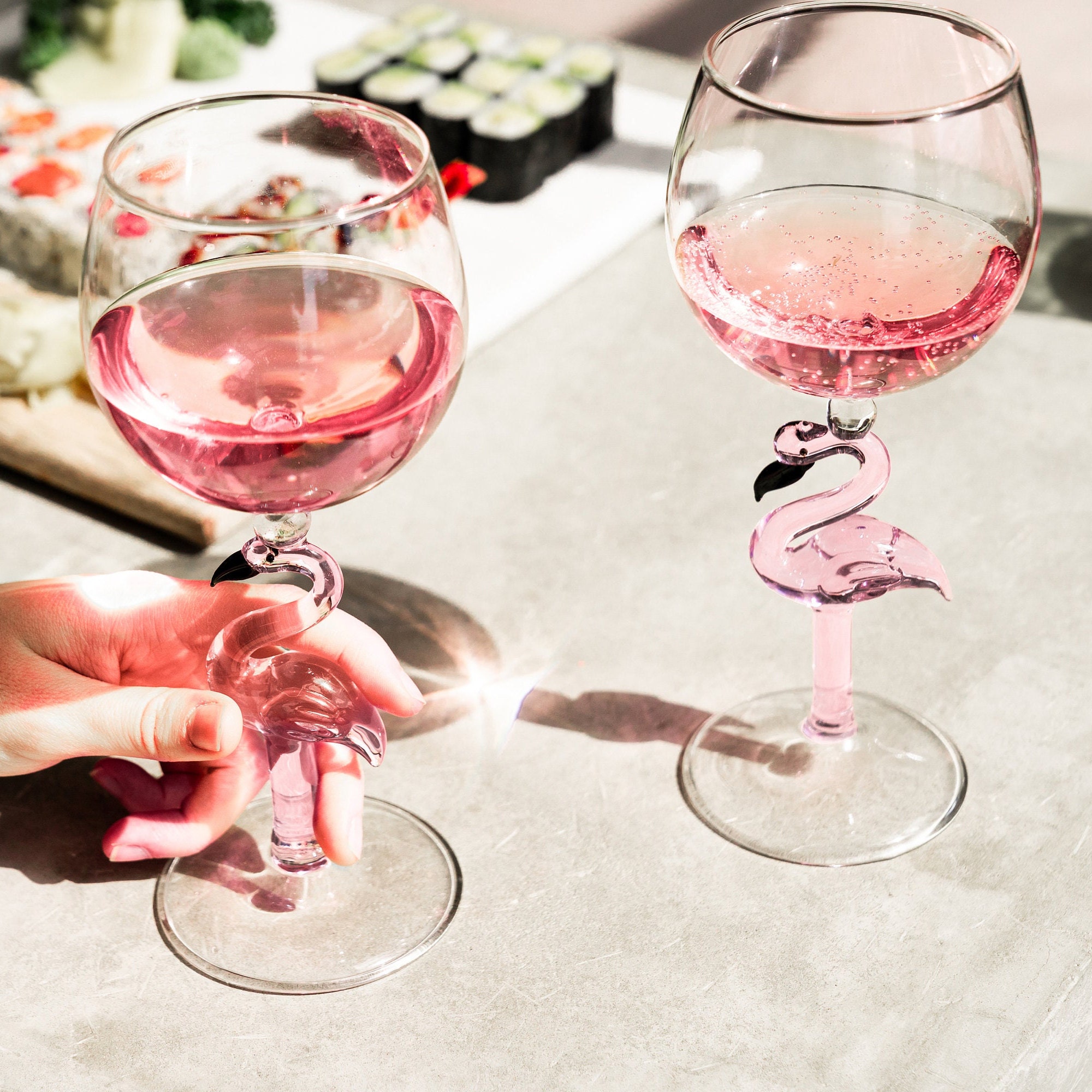 Funky sale wine glasses
