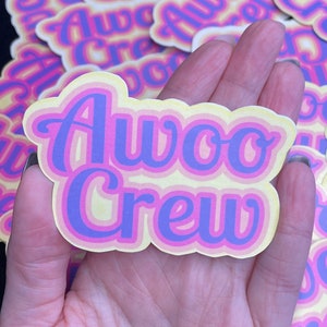 Awoo Crew Sticker