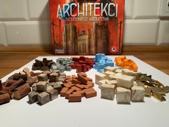 Architects of the West Kingdom premium resources (board game tokens)