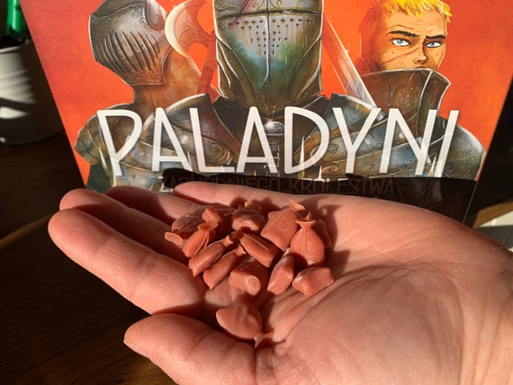 Paladins of the West Kingdom provisions (40 board game tokens)