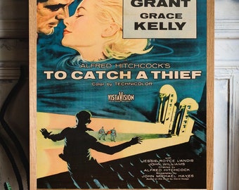 To Catch a ThiefQuality A3 Movie Poster Art Gift Grace Kelly