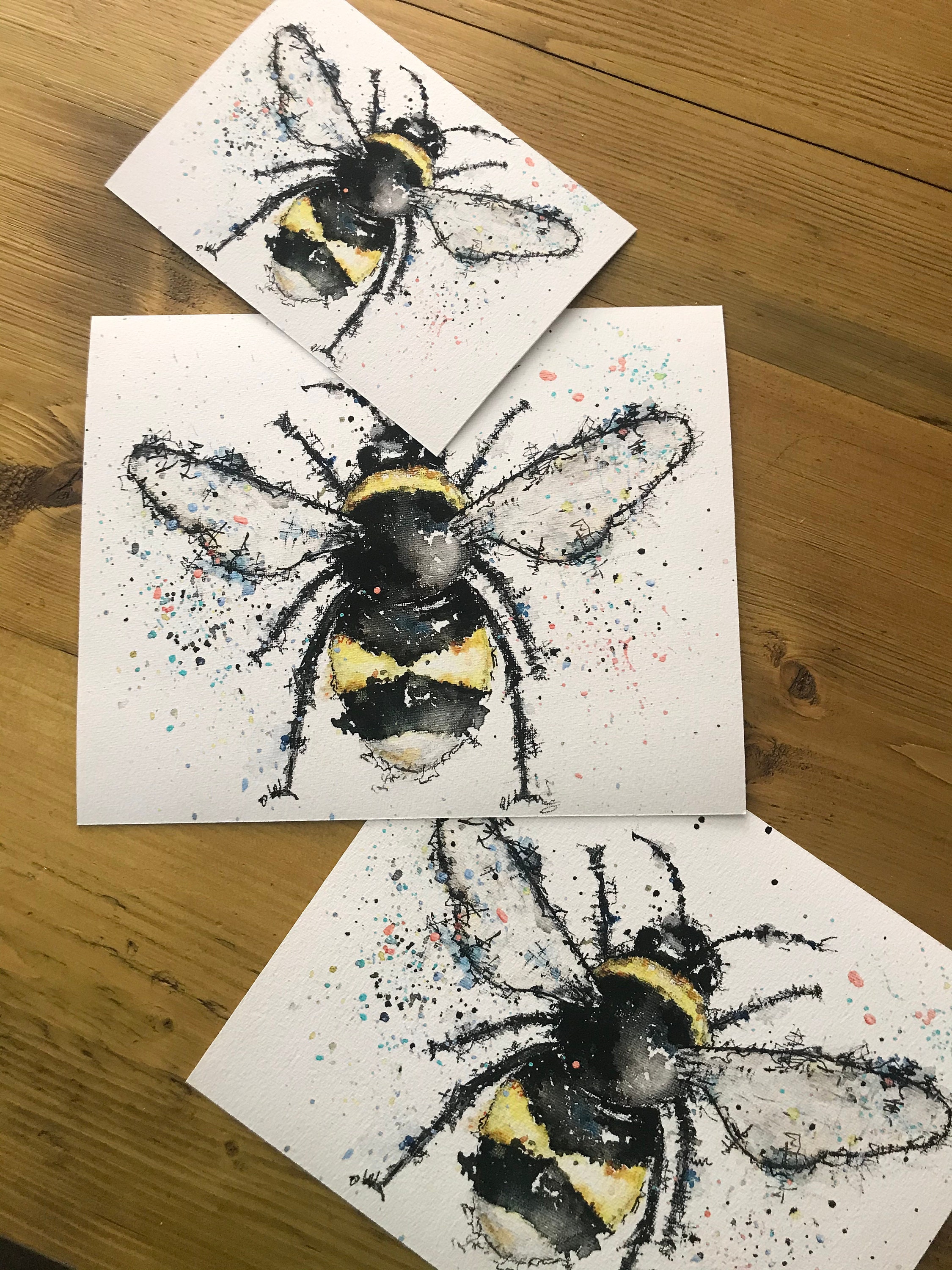 Bee Painting. Bee Artwork. Bee Print. Nursery Artwork. Gift Ideas. Home ...