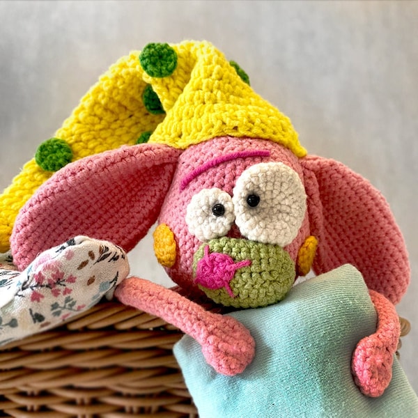 Amigurumi Anleitung - Englisch -Zozo (ohne Hut)