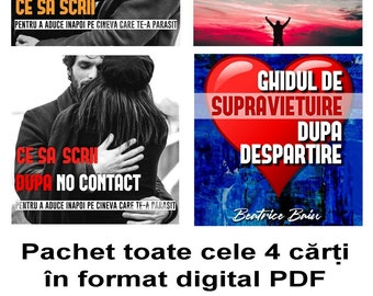 Pachet variante digitale toate cele 4 cărți (plata se poate efectua de oriunde i de pe orice tip de card, conversia făcându-se automat)