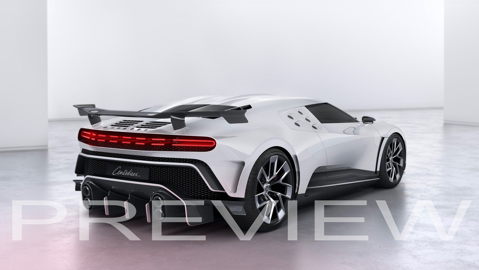 Bugatti Centodieci 2019 5K Photographic Print Poster on Etsy