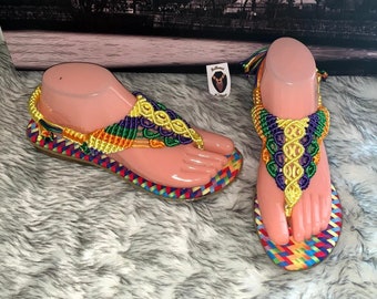 Handmade sandals size 7